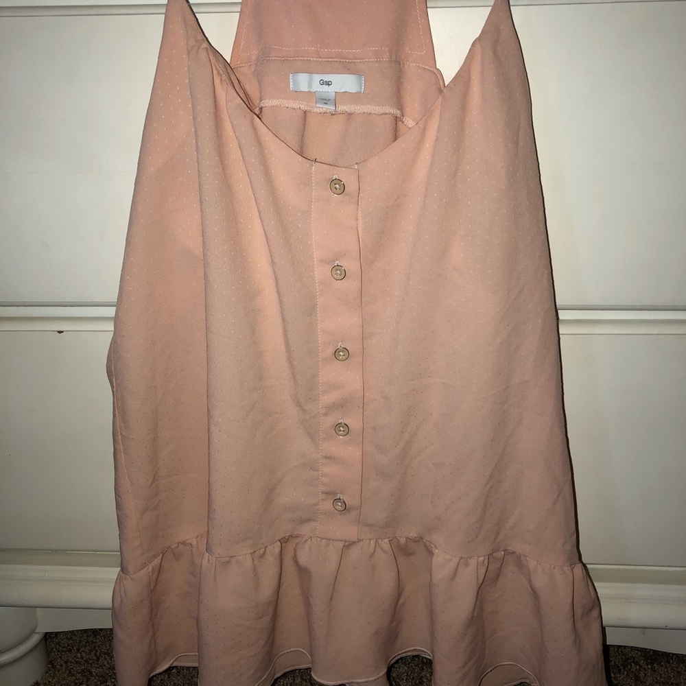 CREAM GAP TANK TOP